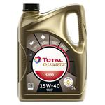 HUILE MOTEUR TOTAL QUARTZ 5000 15W40 5L