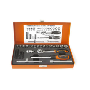 COFFRET DE 38 DOUILLES 8/13" ACEM