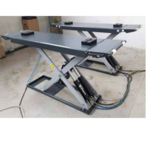 PONT ÉLÉVATEURS ÉLECTROHYDRAULIQUES À CISEAUX 3T HAUTEUR MOYENNE AVEC DOUBLE ALIGNEMENT MANUEL